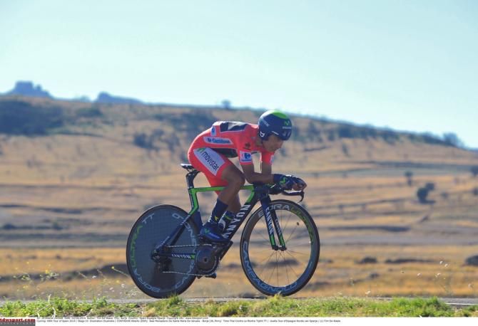 Race leader Nario Quintana (Movistar)