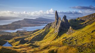 View Over Old Man Of Storr, Isle Of Skye, Scotland