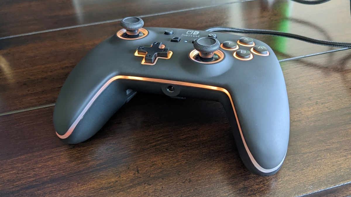 Powera Spectra Wired Controller Plugged In Bottom