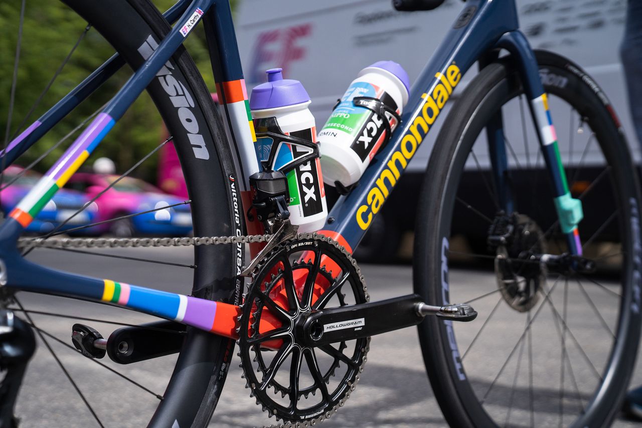 Hugh Carthy's Cannondale SuperSix Evo