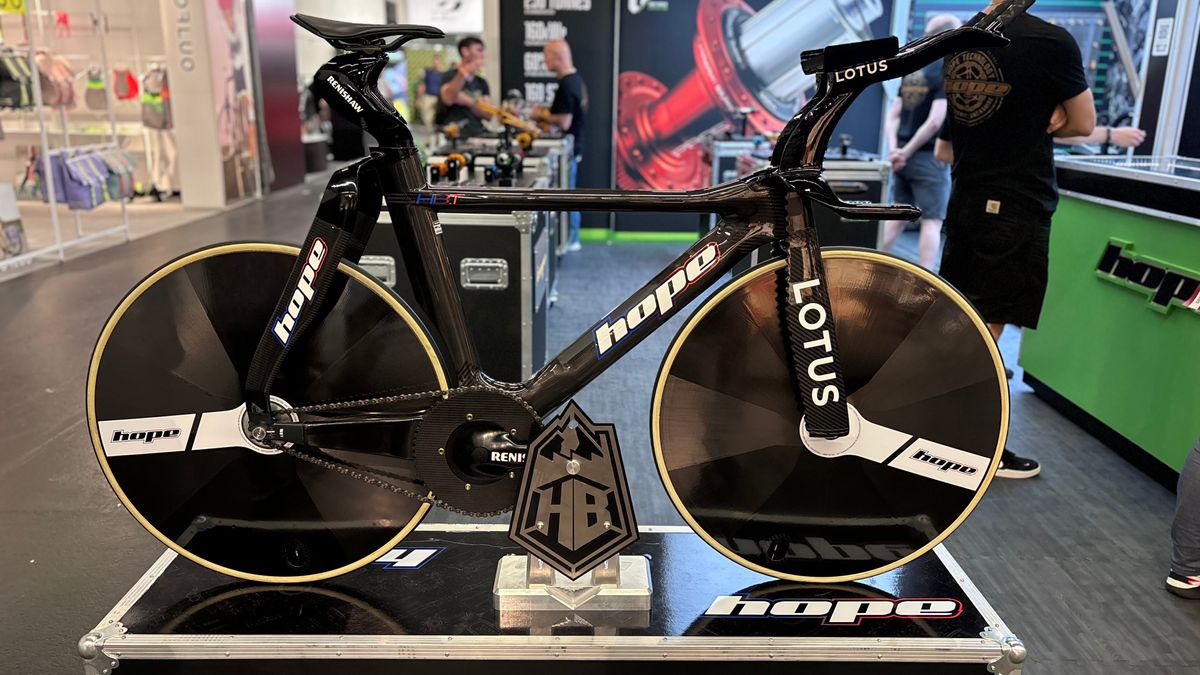 Lotus x Hope bike at Eurobike