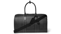 best travel bags: Burberry Checked PVC Holdall