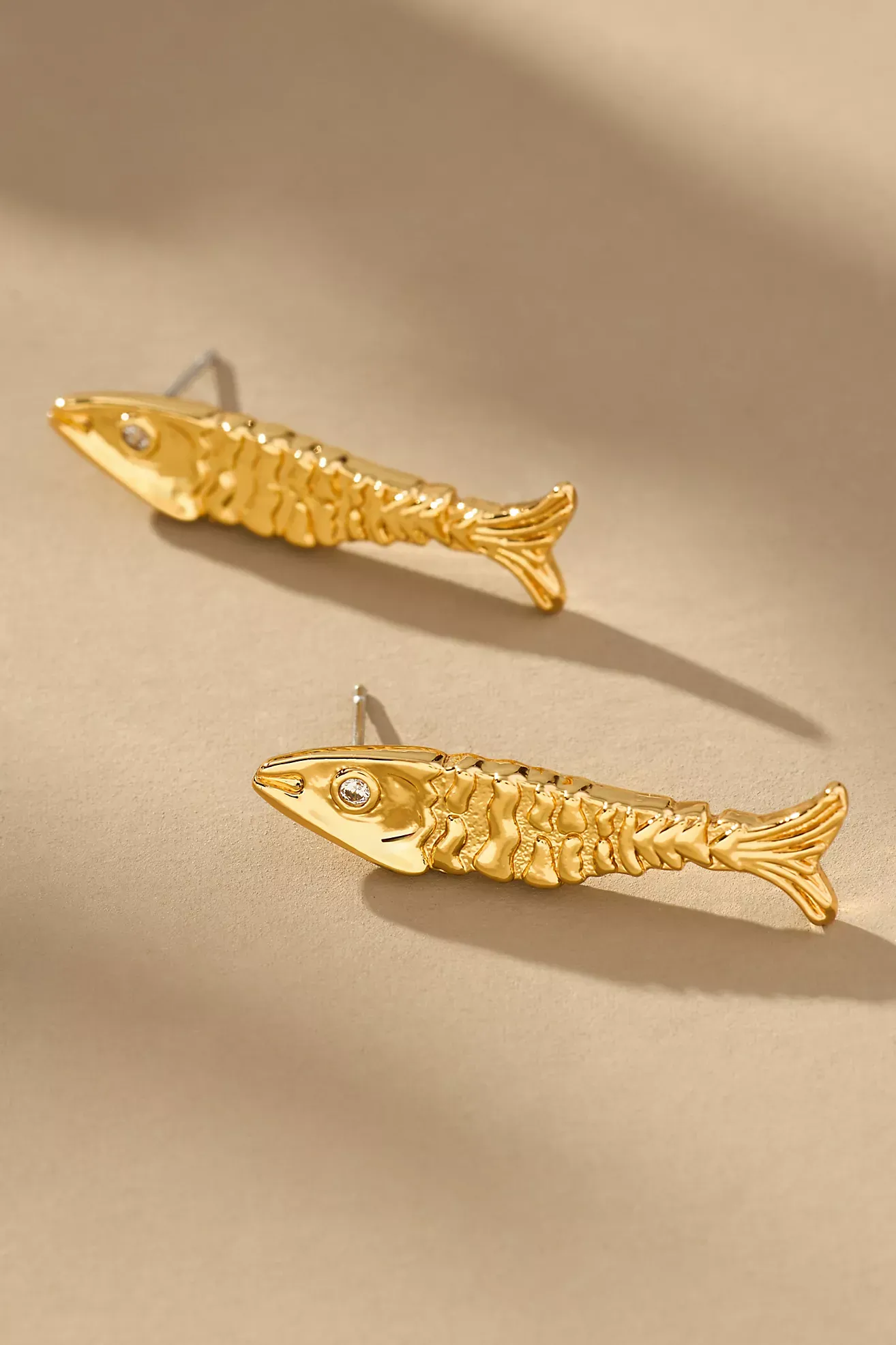 Frasier Sterling Offshore Fish Post Earrings
