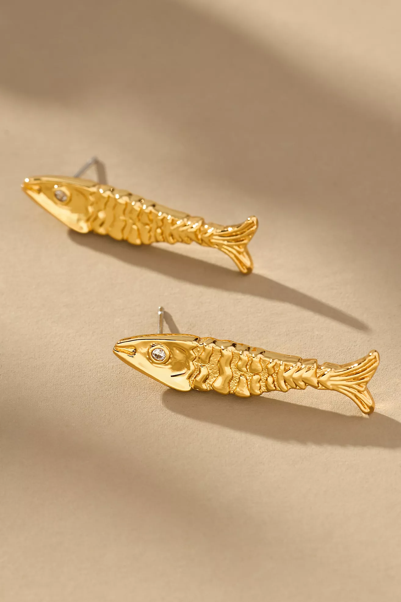 Frasier Sterling Offshore Fish Post Earrings