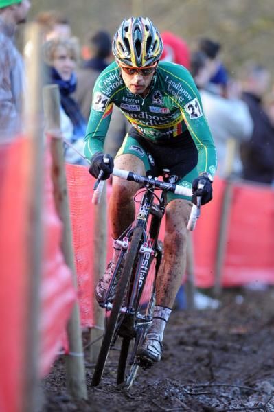 Sven Vanthourenhout (Landbouwkrediet) rides to a fifth place finish.