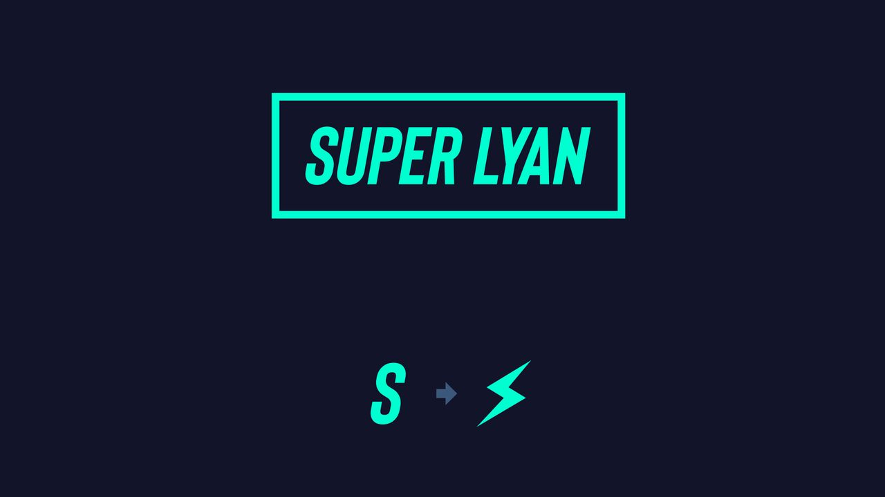 Super Lyan visual identity