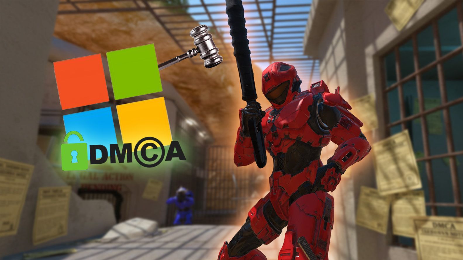 Microsoft issues DMCA notice Project Misriah Halo mod for CS2