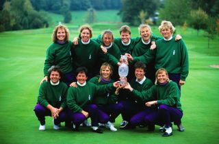 Solheim Cup winning European team 1992