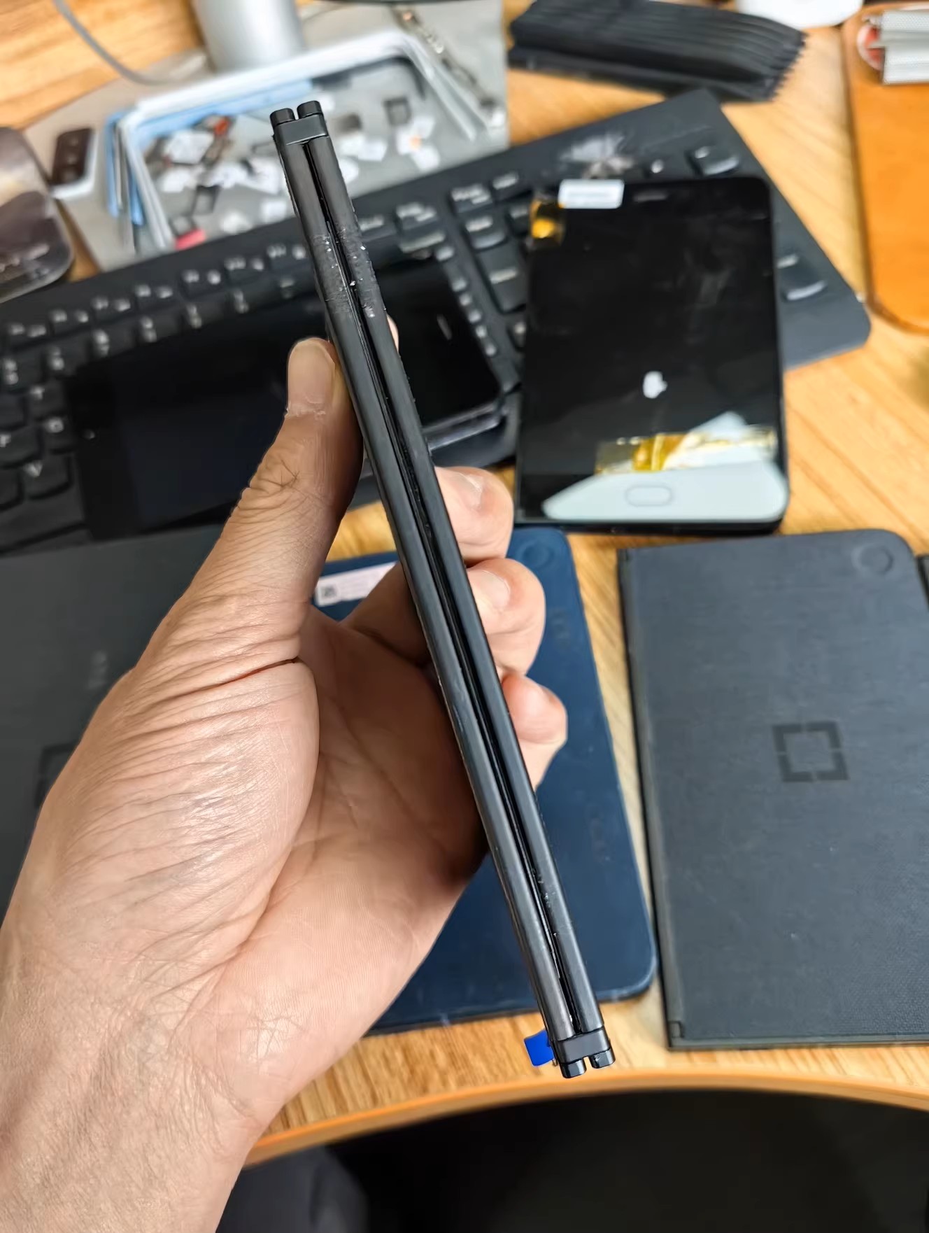 Prototype dual-screen smartphone by Microsoft