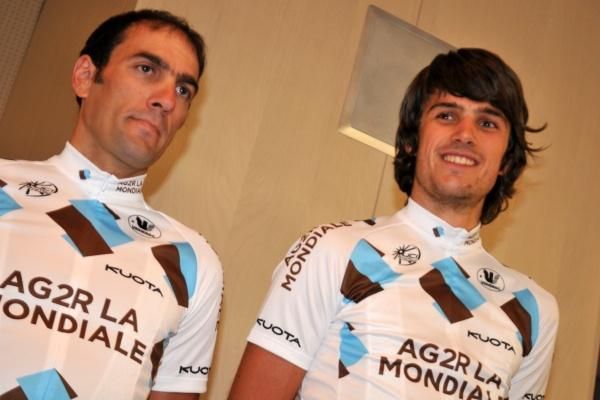 Jose Luis Arrieta (l) and Ben Gastauer.
