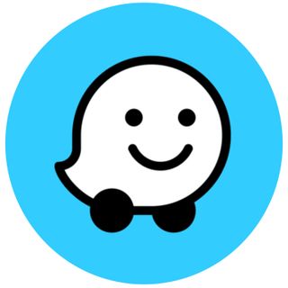 Waze app icon and logo for Android.