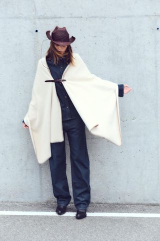 Belted Soft Cape