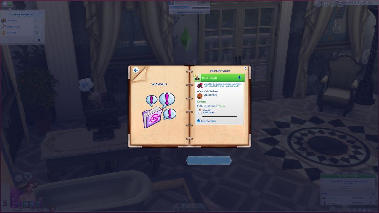 The Sims 4 Royalty &amp; Legacy preview build