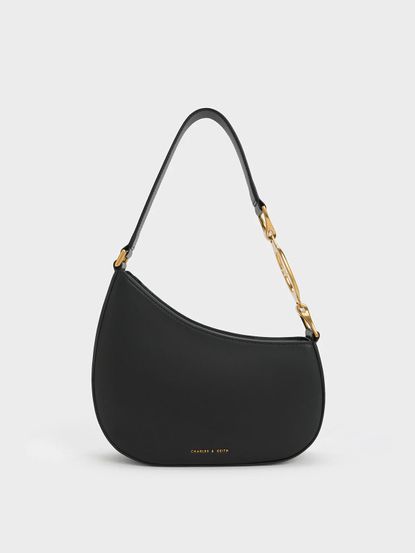 Charles & Keith asymmetrical shoulder bag