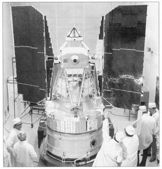 The first Landsat satellite - ERTS-1.