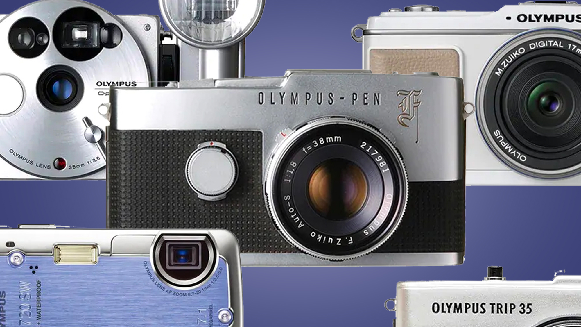 Olympus Pen F, Half-frame SLR 35mm film camera, Cameras, History of  Olympus Products, Technology