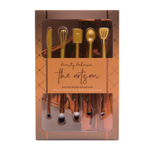 beauty bakerie brushes collection each with different baking tools on the end of the brush