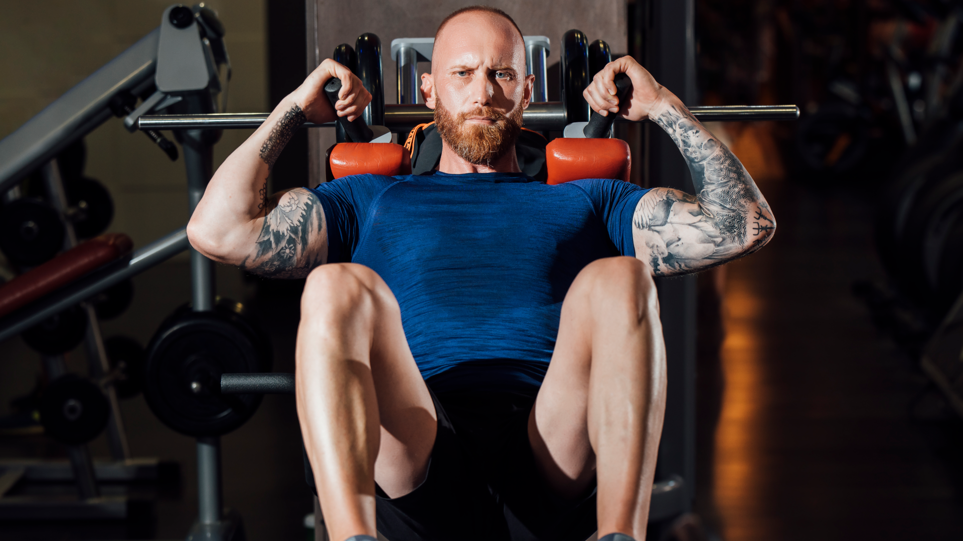 Hack squat machine