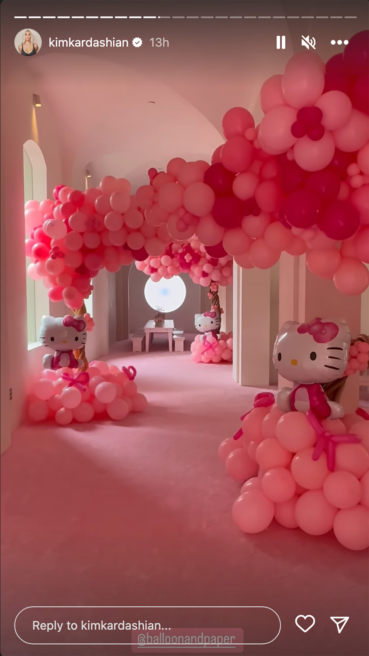 Chicago's Hello Kitty -themed birthday.