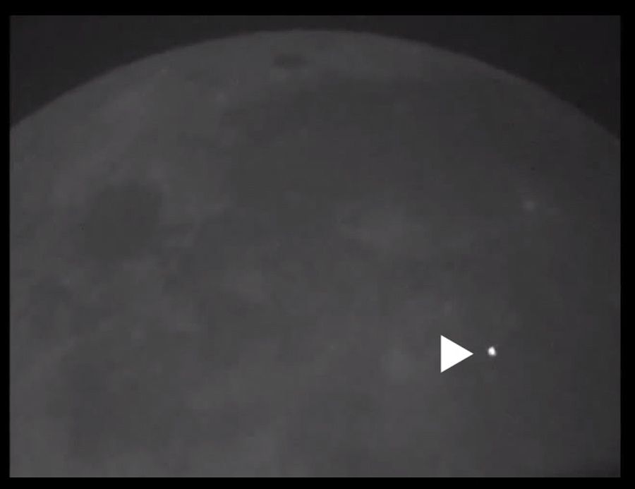 Moon Crash Scene Investigation Tonight See Live Telescope Views of