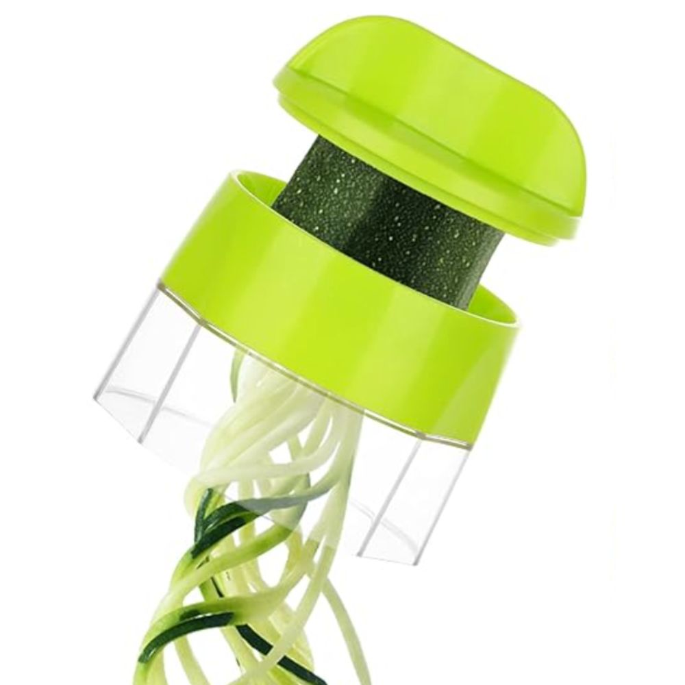Green zucchini noodle maker