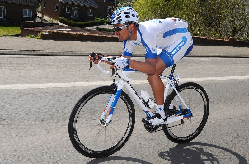 Chris Williams (Novo Nordisk) getting aero