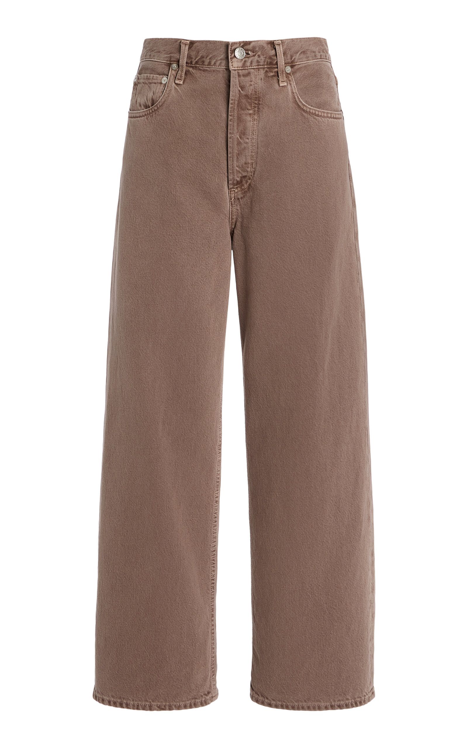 Ren Rigid High-Rise Wide-Leg Jeans