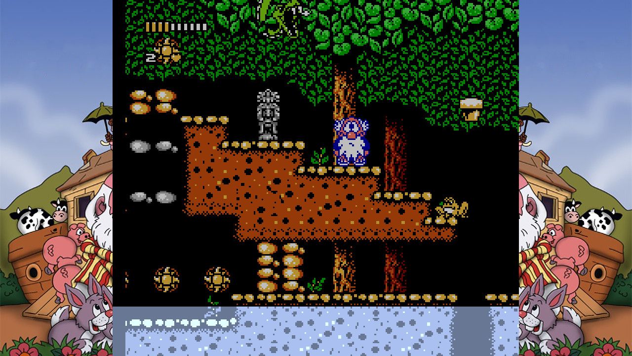 Noah's Ark, an old NES platformer never released in the US, is now