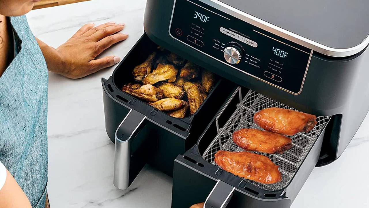 Use This Clever Air Fryer Hack To Double Its Cooking Space | T3