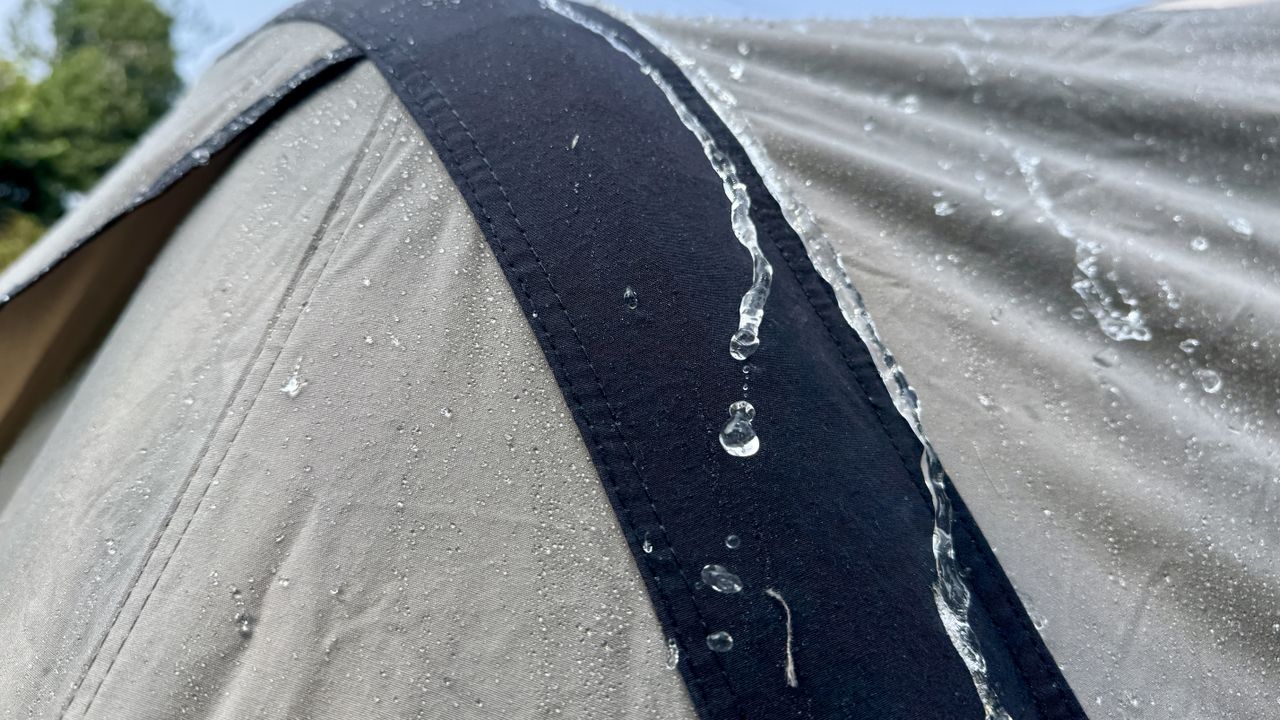 Quechua Air Seconds 4.2 Polycotton tent test and review
