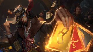 Art of Twisted Fate from Legends of Runeterra