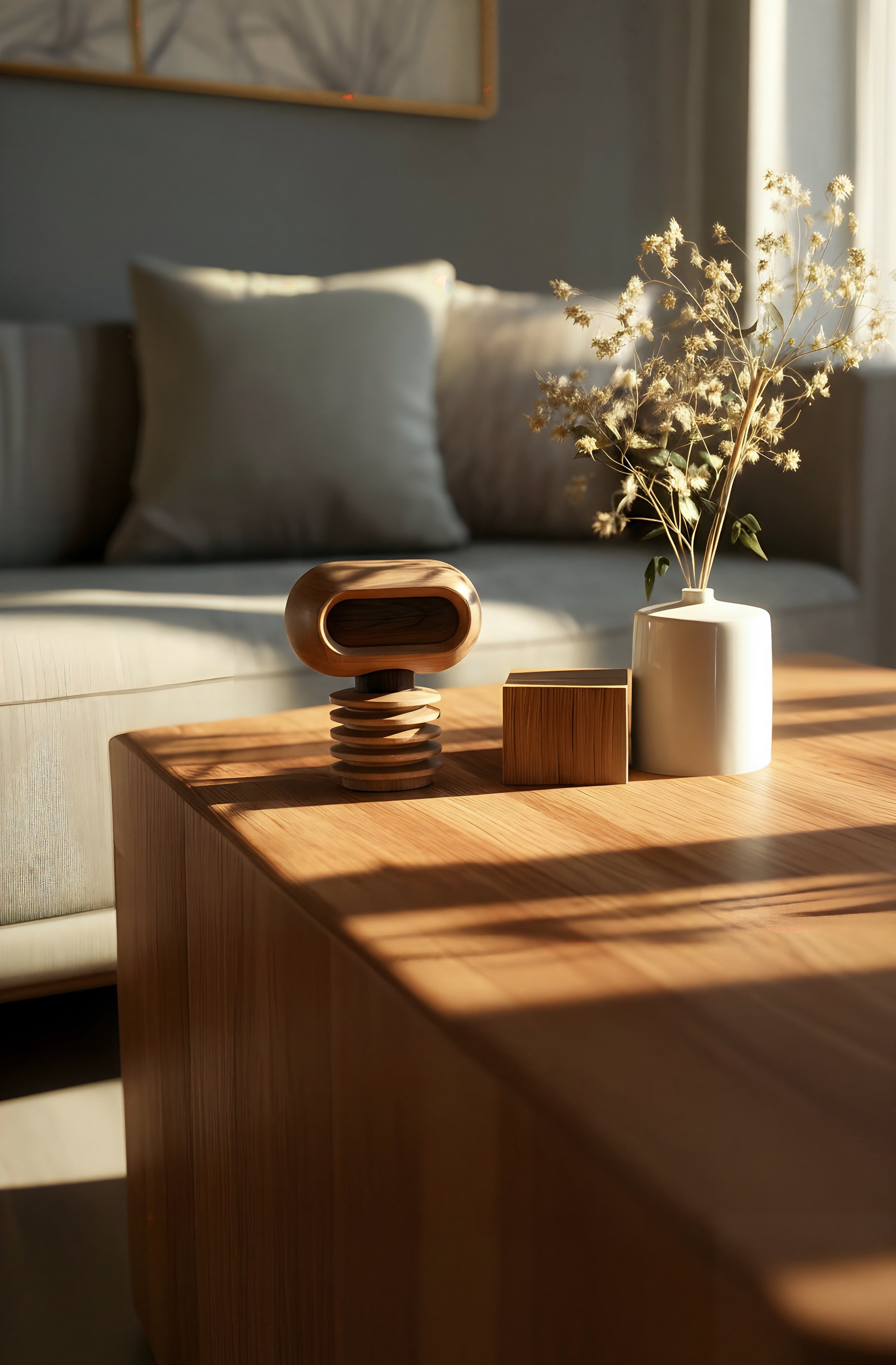 Each bot - Beamer shown here - is a clear nod to the Danish tradition of contemporary wooden design
