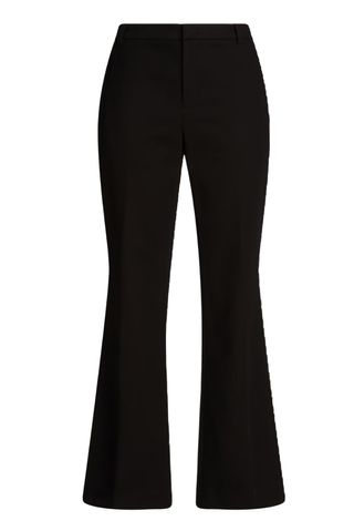 Stretch-Cotton Bootcut Pants