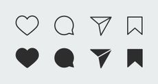 User Interface Line Icons