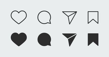 User Interface Line Icons
