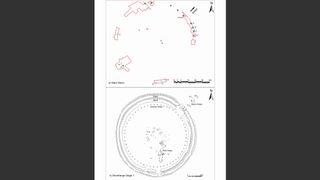 Kasinėjimai prie Vuano pjautinio neolito paminklo rodo, kad tai yra viso akmens apskritimo, tokio skersmens kaip pirmojo rato Stounhendže, liekana ir kad jis buvo sulygintas panašiai kaip saulėtekis vidurvasario saulėgrįžoje.