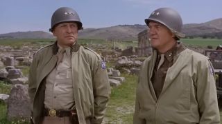 Karl Malden and George C. Scott in Patton