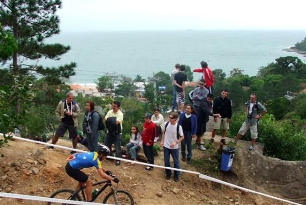 The public came out to watch the racers