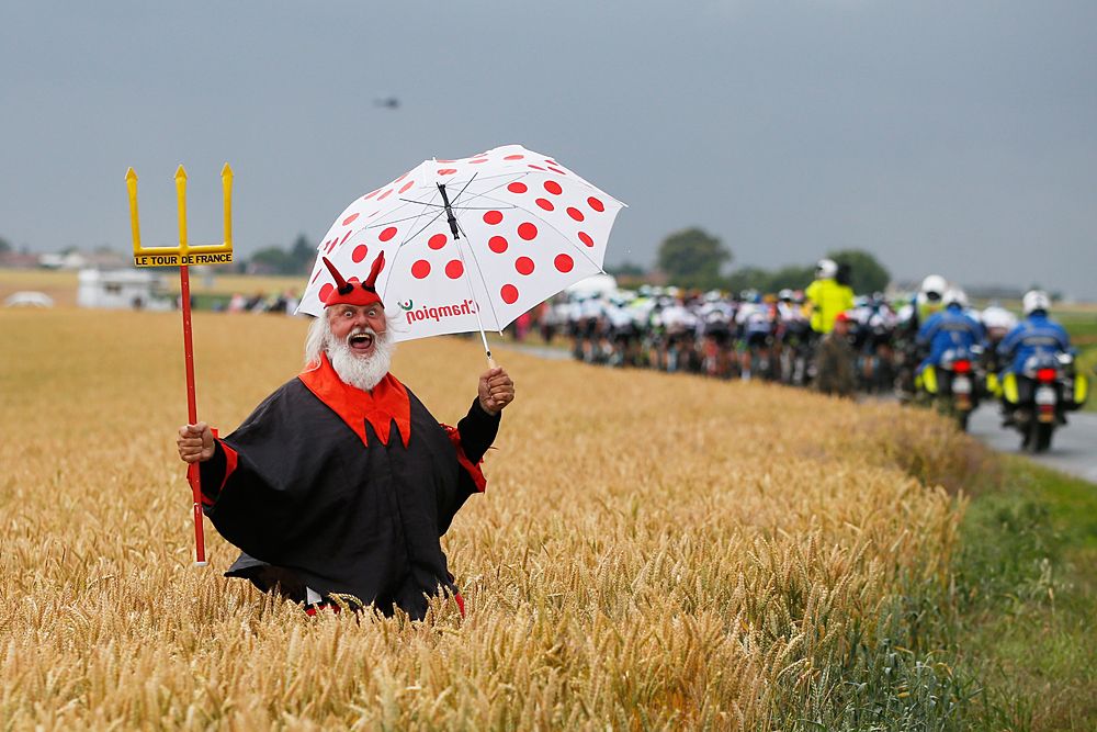 Dieter 'Didi' Senft the self styled 'Devil' of the Tour de France