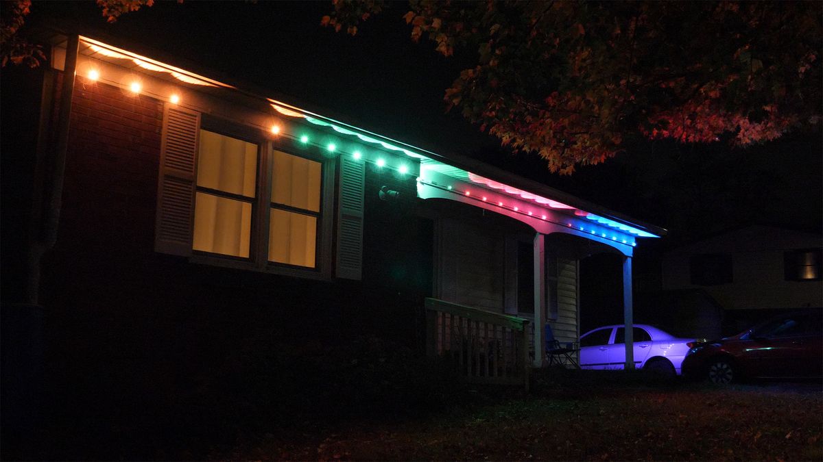 The Easter preset for Govee Permanent Outdoor Lights