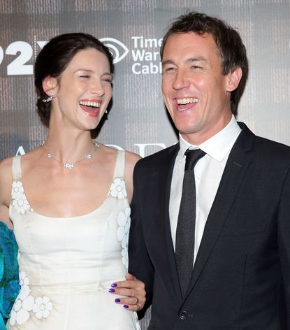 Balfe and Tobias Menzies (Frank) wrote love letters to each other in character before filming sex scenes.