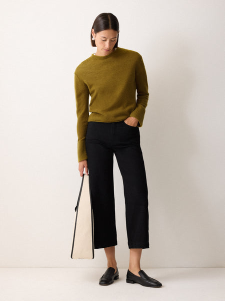 Cloud Cashmere Eldon Jumper | Hazel Green