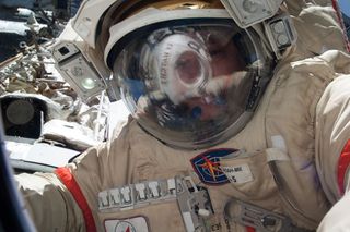 Cosmonaut Fyodor Yurchikhin Provides Preventative Maintenance