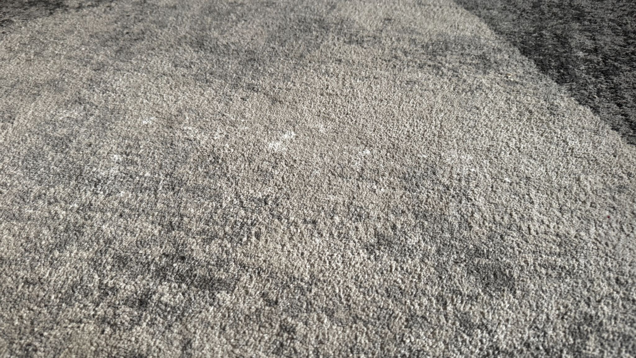 Shark PowerDetect UV Reveal leftover fine powder debris