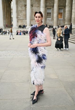 Erin O'Connor attends the Erdem show