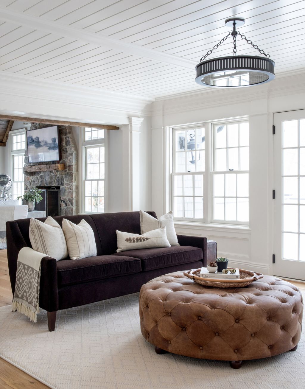 Brown couch living room ideas | Homes & Gardens