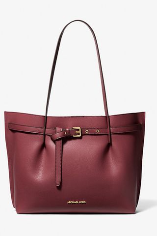 Michael Kors Emilia Large Pebbled Leather Tote Bag