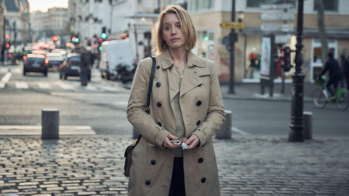 Ludivine Sagnier as Claire in "Lupin" on Netflix.