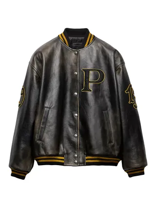 Prada, Leather Bomber Jacket