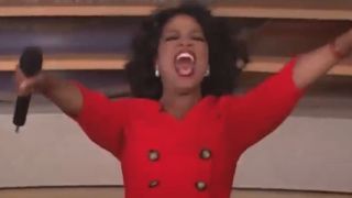 Oprah giving away cars on the Oprah Winfrey Show